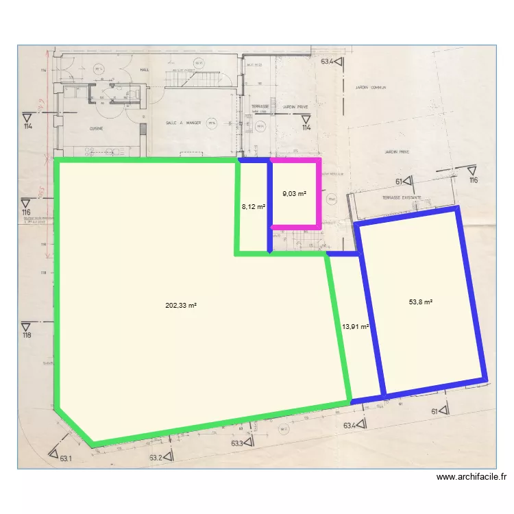 121171-surfaces. Plan de 