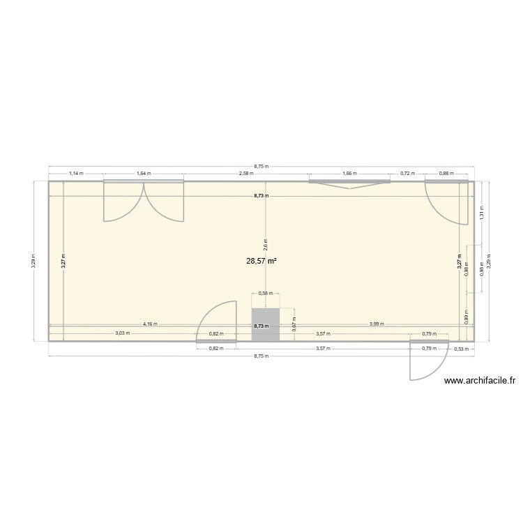 Cuisine. Plan de 0 pièce et 0 m2