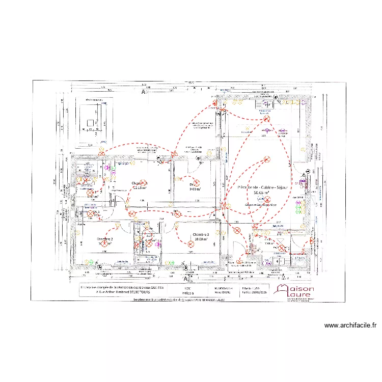 MORVAN ETBI. Plan de 