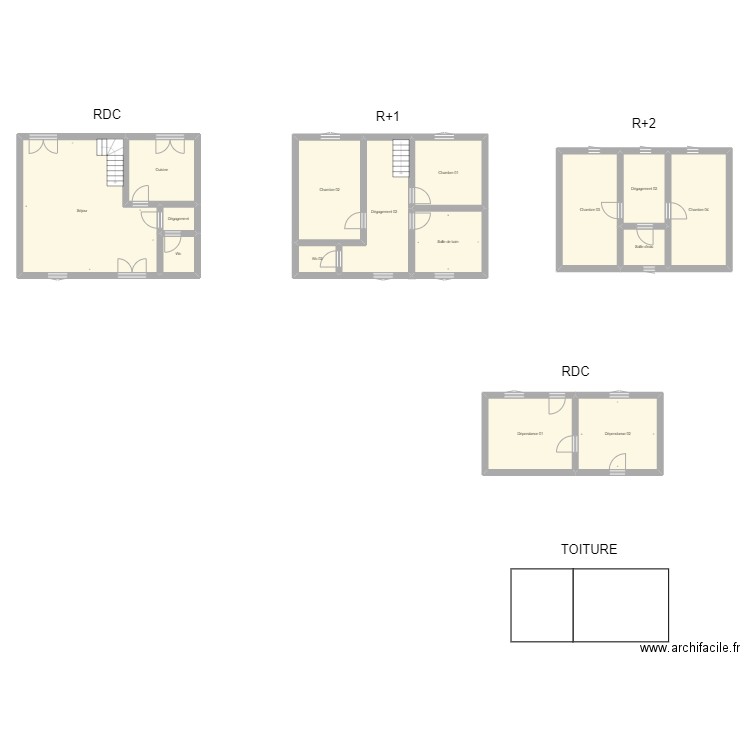 350601787B. Plan de 15 pièces et 179 m2