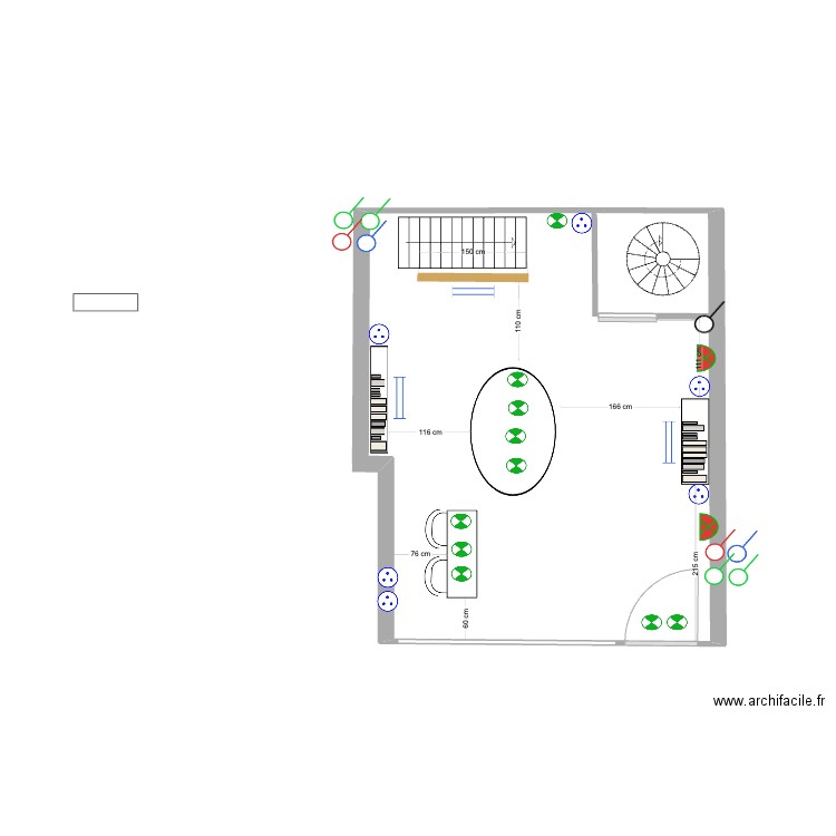 MAISON AKOE ACCUEIL ELEC1. Plan de 0 pièce et 0 m2