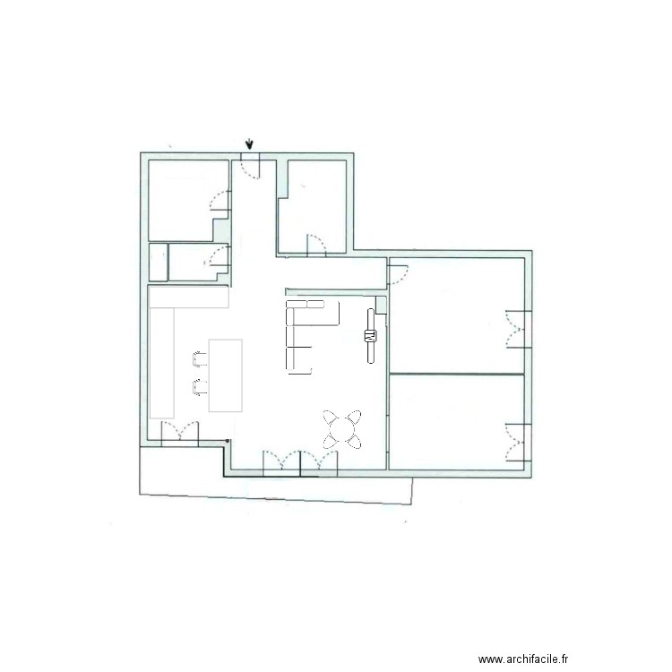 YANèSE K 1. Plan de 0 pièce et 0 m2