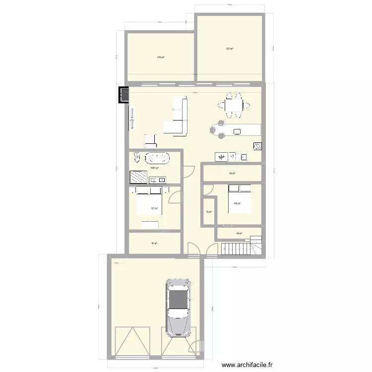 Chalet St-DO. Plan de 