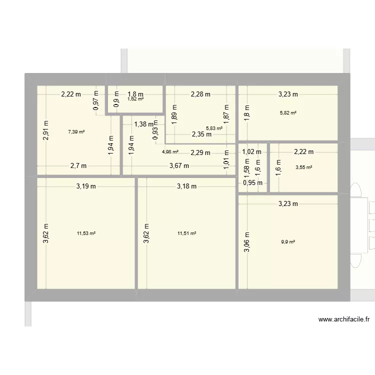 Projet maison neuve 4. Plan de 