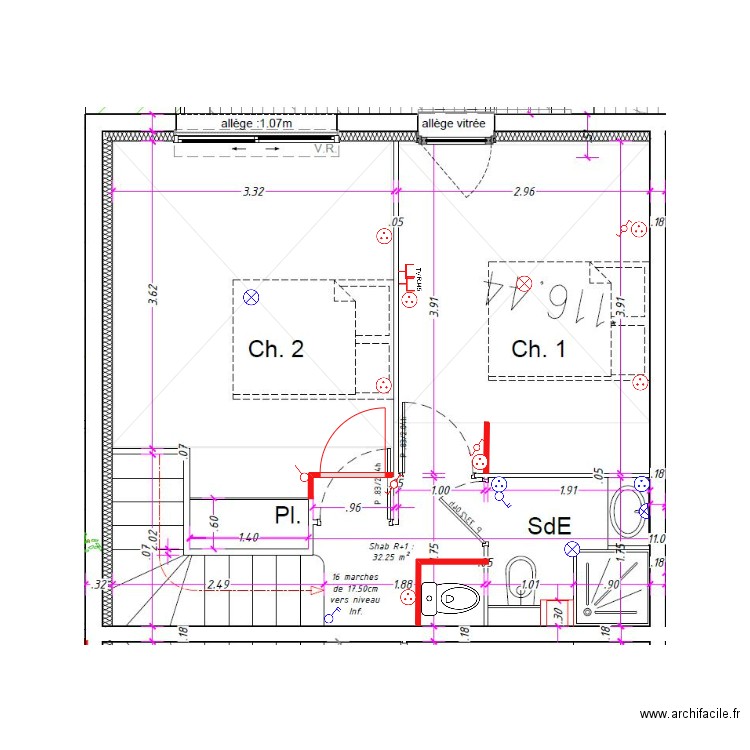 Ecrin R+1. Plan de 0 pièce et 0 m2