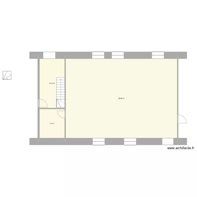 ecole pdb classe2 entree. Plan de 