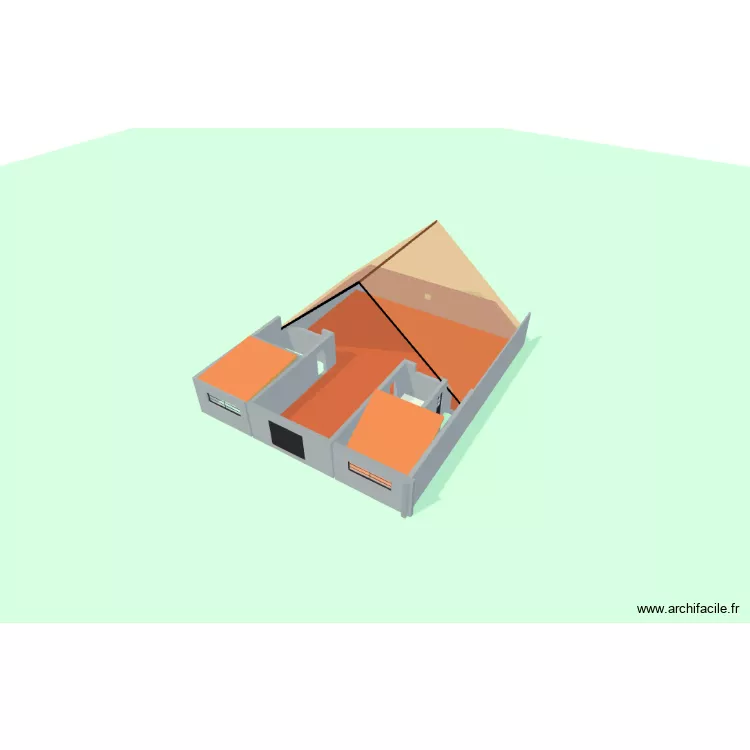 3D PARKING. Plan de 2  et 167 m²