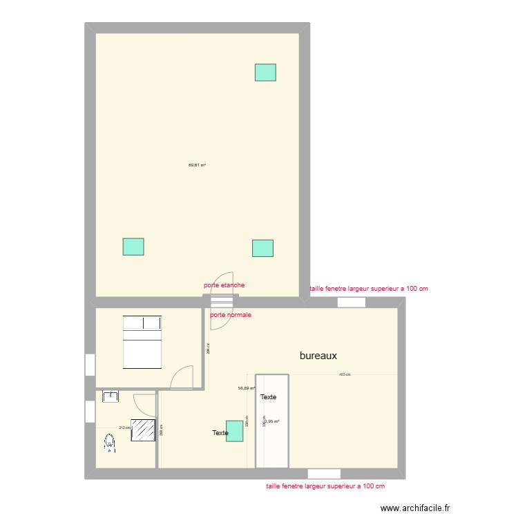 revisions. Plan de 0 pièce et 0 m2