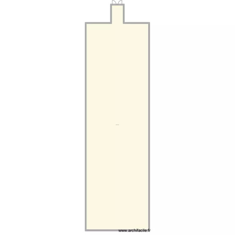 Garage. Plan de 1  et 614 m²