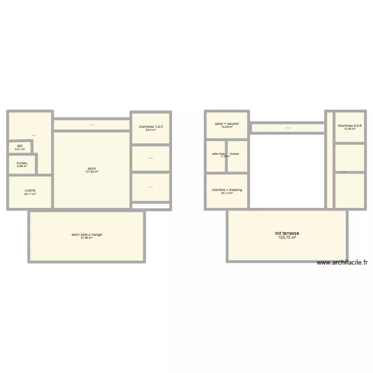 la grande serre. Plan de 17 Pièces et 575 m²