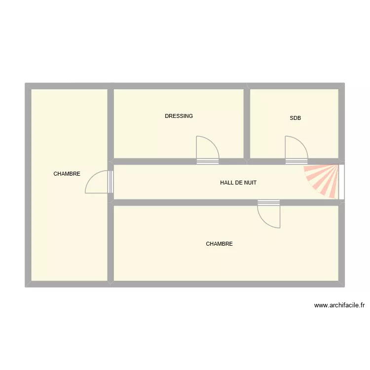 PLAN JACQUEMIN ETAGE. Plan de 5 et 69 m² PLAN JACQUEMIN ETAGE. Plan de 5 et 69 m²