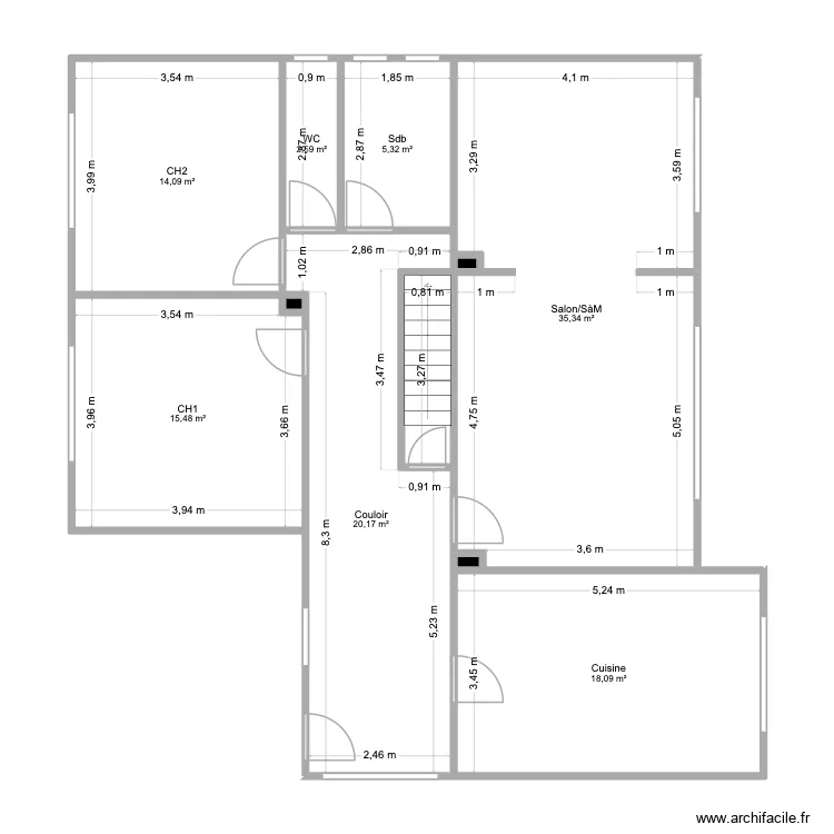 Eyer&Lienhardt. Plan de 11  et 114 m²