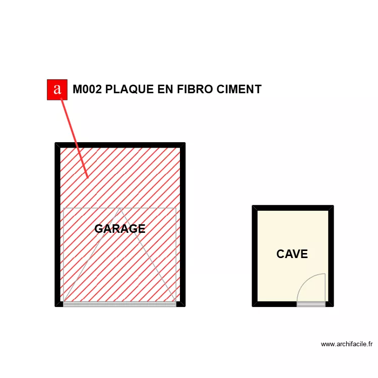 PLAN NIMES AM ARLIER CAVE GARAGE. Plan de 