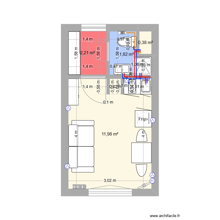 Montagne. Plan de 0 pièce et 0 m2