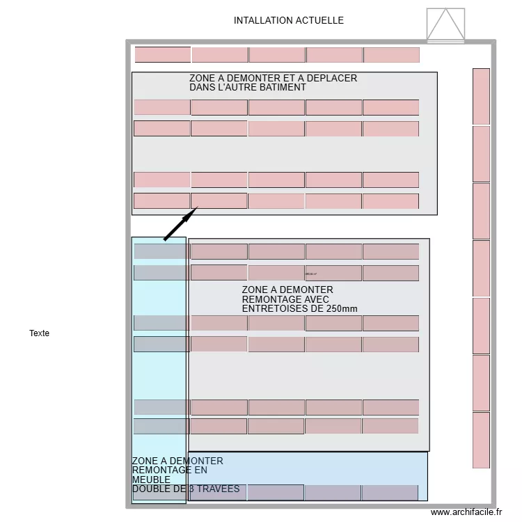 yourstore mezza. Plan de 1  et 681 m²