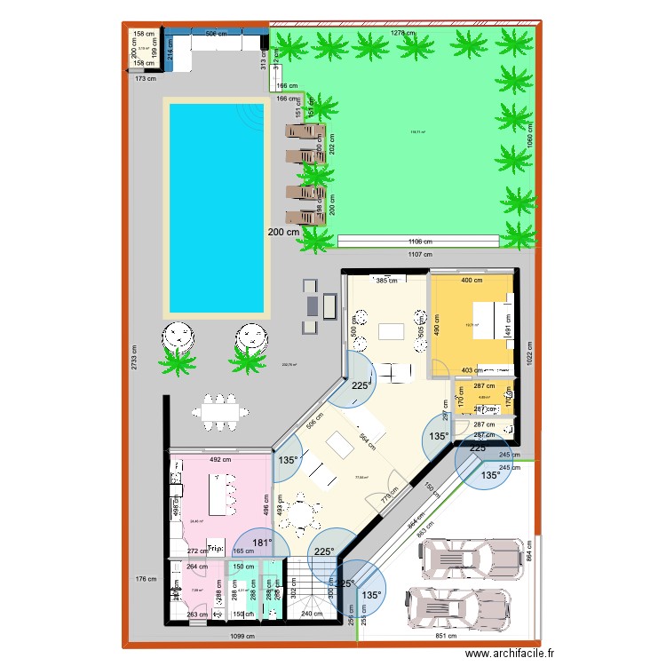 20 X 30 V  MAYA 2. Plan de 22 pièces et 870 m2