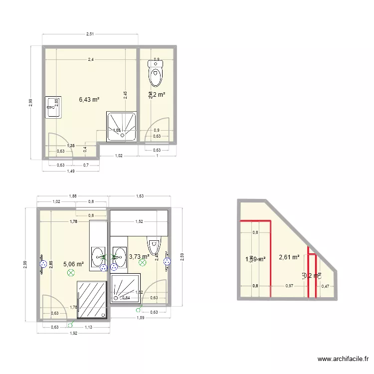 sdb. Plan de sdb. Plan de