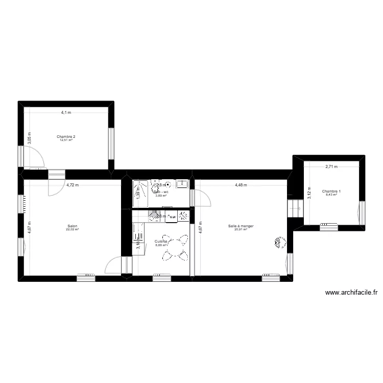 25_06_23 - Chamarande - Projet. Plan de 