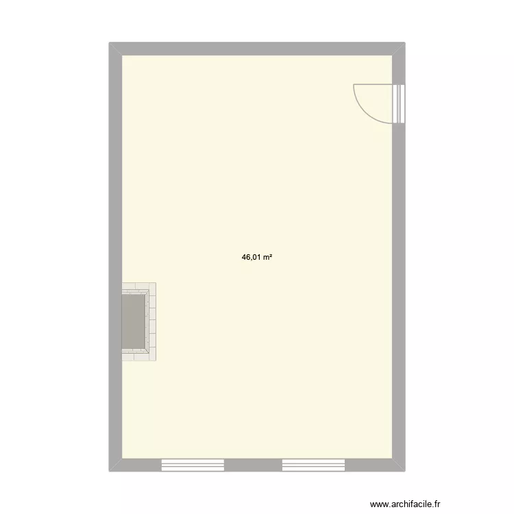 Lot 4 1er / bureau 5 et bains + deg. Plan de Lot 4 1er / bureau 5 et bains + deg. Plan de