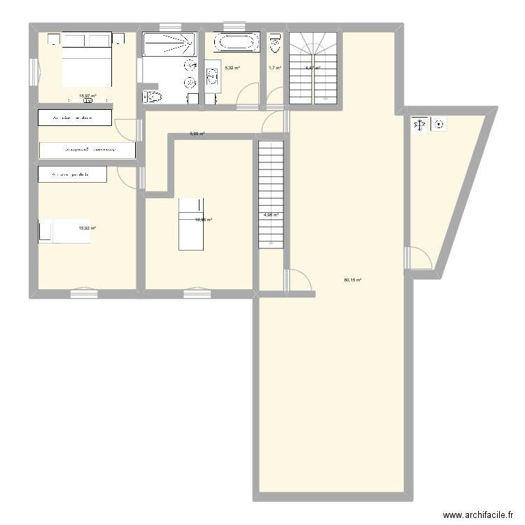 plan maison transhuamance. Plan de 0 pièce et 0 m2