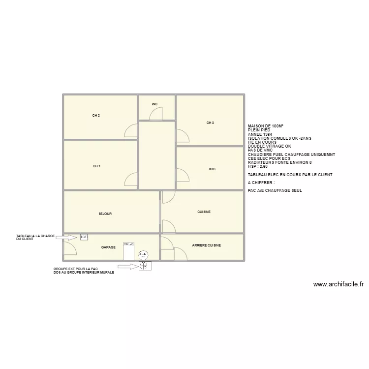 SUCHEL THIERRY. Plan de 