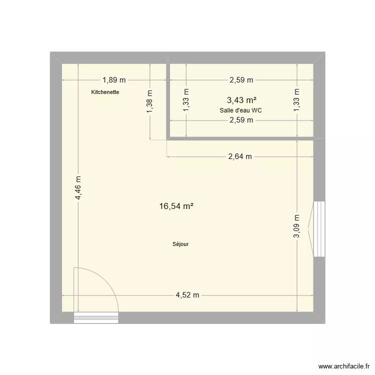 SALIBA. Plan de 