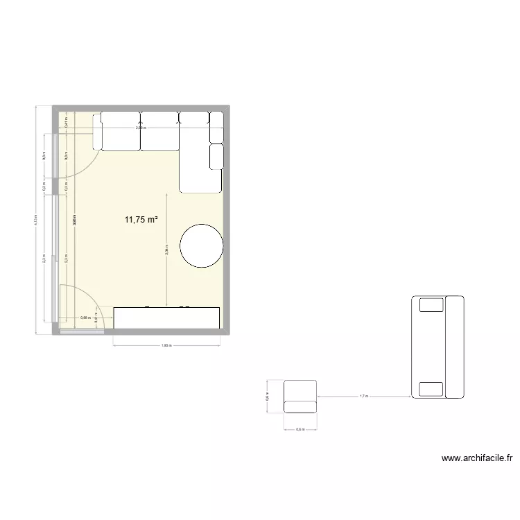 chambre enfants-2. Plan de 