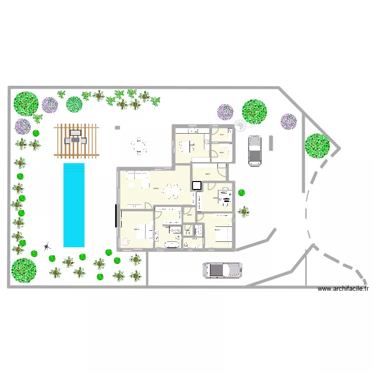 Projet 7. Plan de 16  et 182 m²