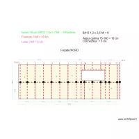 PLAN PLACO ISOLATION FACADE NORD