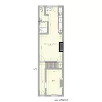 test maison rangée base ez-de-chaussée W