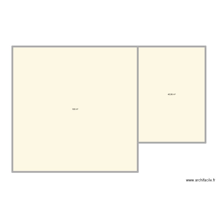 DOMES CLOS DES BECASSINES. Plan de 2 pièces et 141 m2