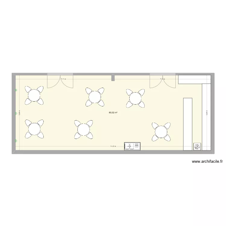 Salle anim premier. Plan de Salle anim premier. Plan de