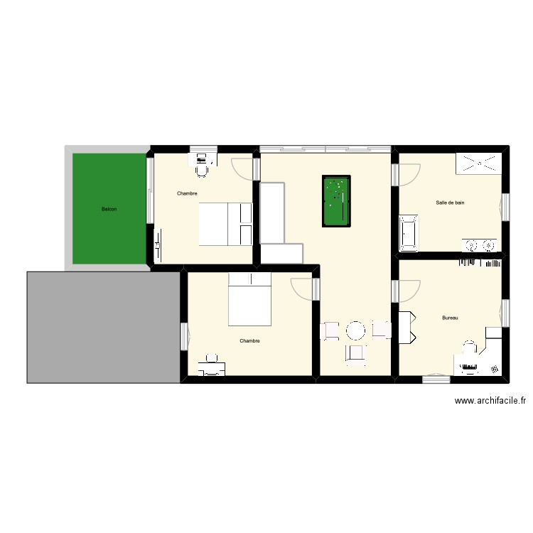 Maison de rêve étage. Plan de 0 pièce et 0 m2