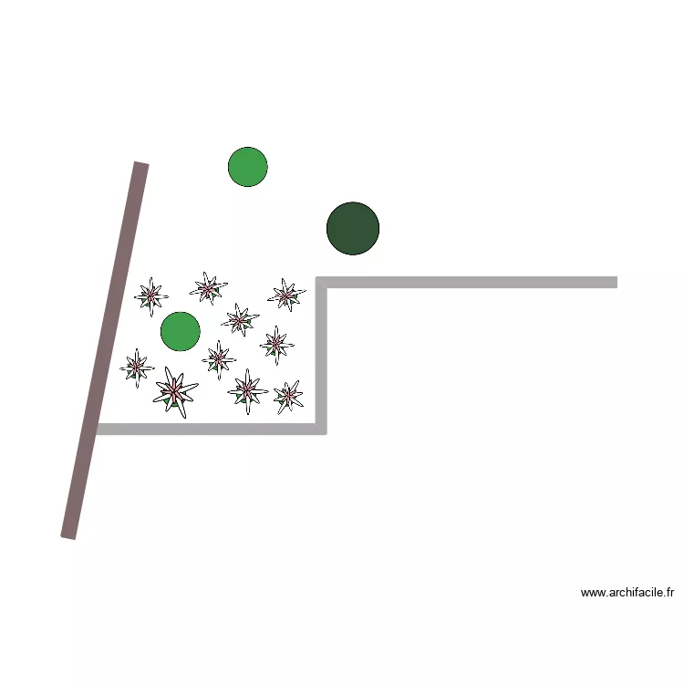am&eacute;nagement entr&eacute;e. Plan de 