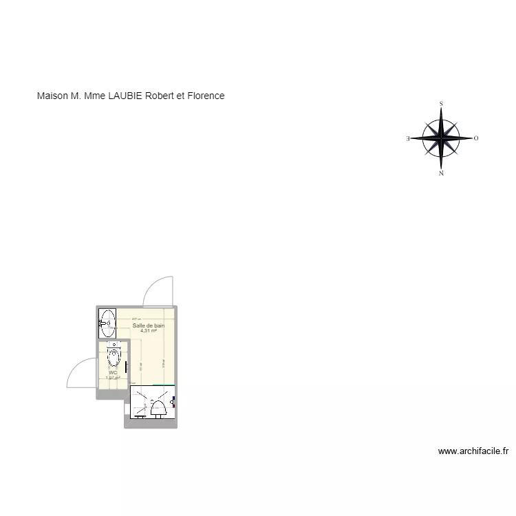 laubie. Plan de 