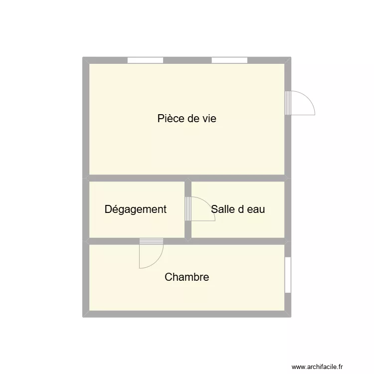 2502 FOULTIER. Plan de 