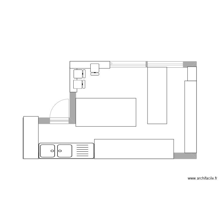 A ROCA _SAINT_CHARLES. Plan de 0 pièce et 0 m2