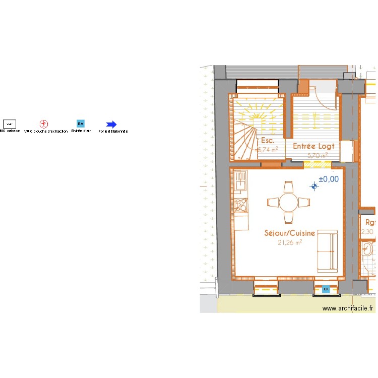 ville. Plan de 0 pièce et 0 m2