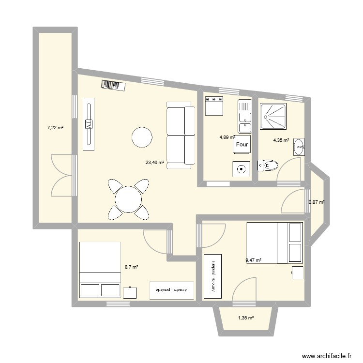 Plan1etge. Plan de 0 pièce et 0 m2