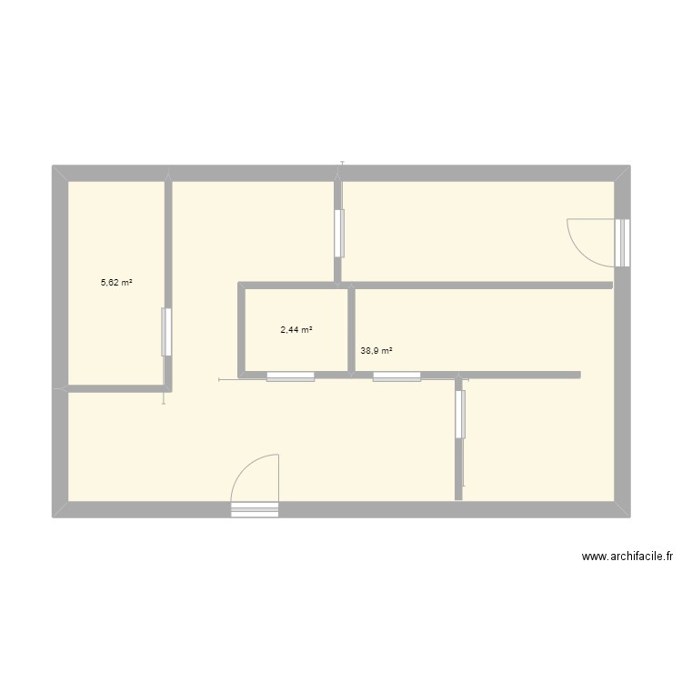 institut de beaute. Plan de 0 pièce et 0 m2