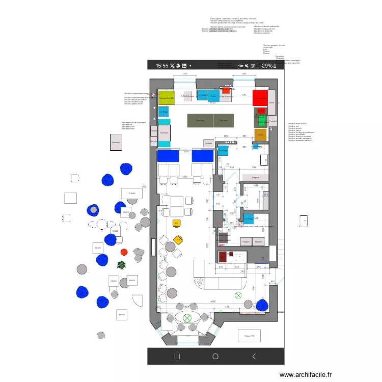 Laminoir sur froid +. Plan de 