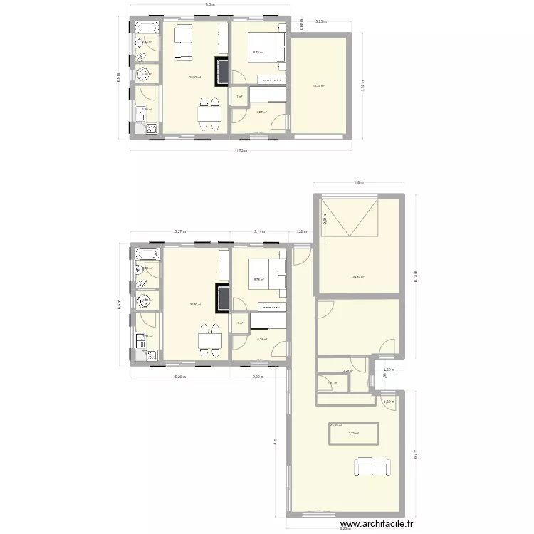 Saint Brevin Briancais. Plan de 