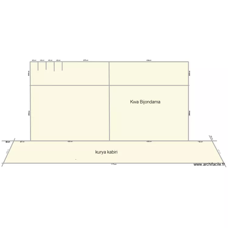 kigwena. Plan de 191 et 4249 m² kigwena. Plan de 191 et 4249 m²