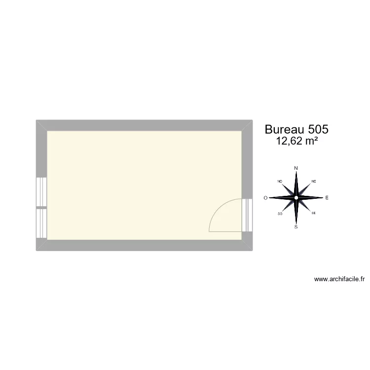 Bureau R 505. Plan de Bureau R 505. Plan de