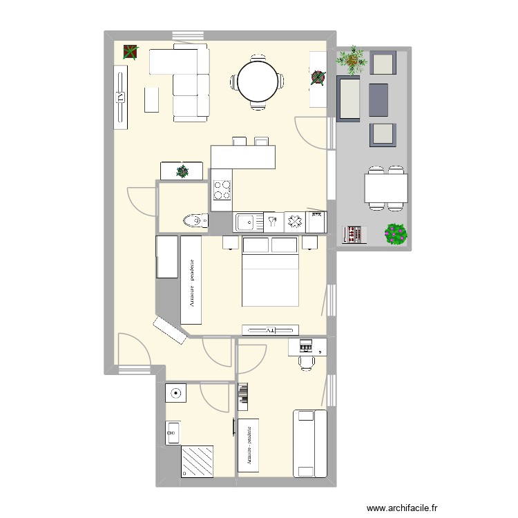Appartement F3 lot 112 Othentik à Ottmarsheim. Plan de 0 pièce et 0 m2