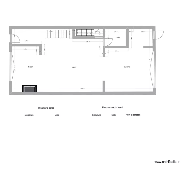 Rhida. Plan de 2 et 80 m² Rhida. Plan de 2 et 80 m²