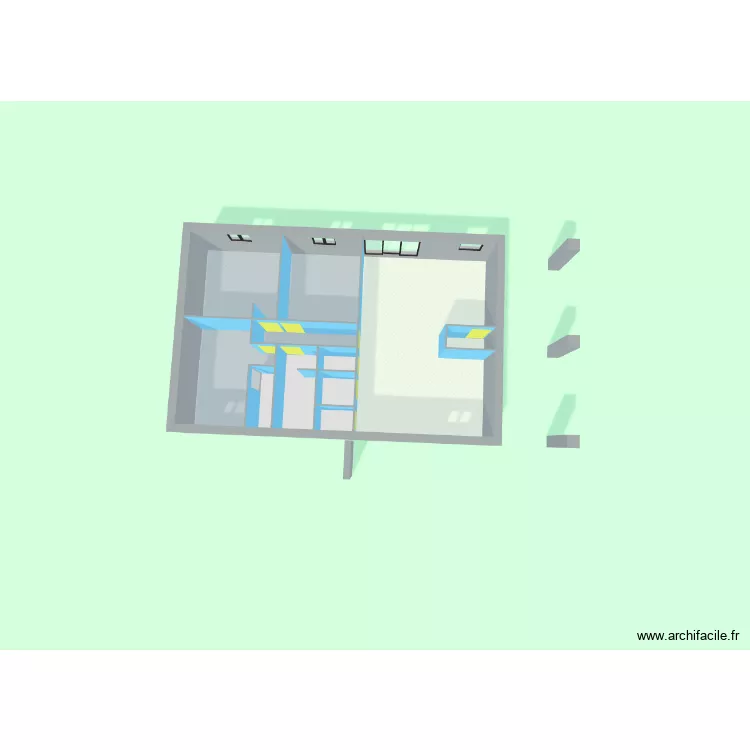 PLAN MAISON ALEXANDRE S-SOL. Plan de PLAN MAISON ALEXANDRE S-SOL. Plan de