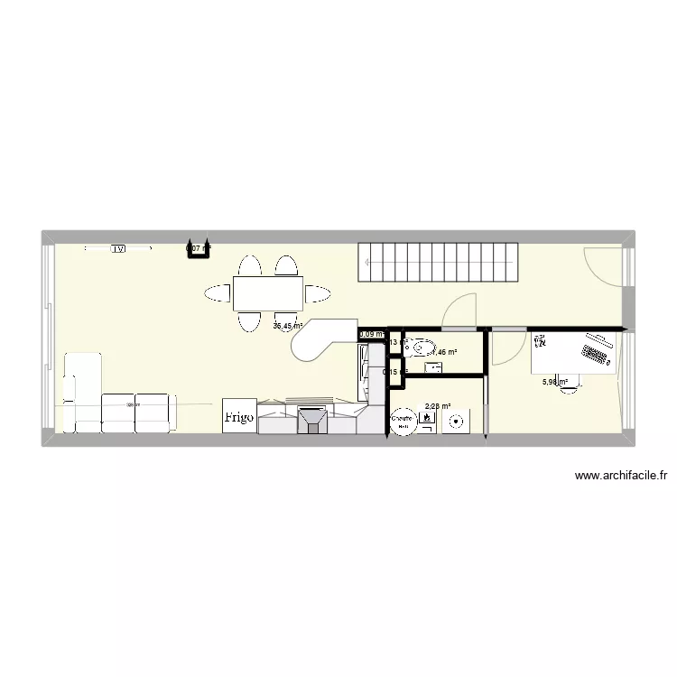 Neo variante 1. Plan de 
