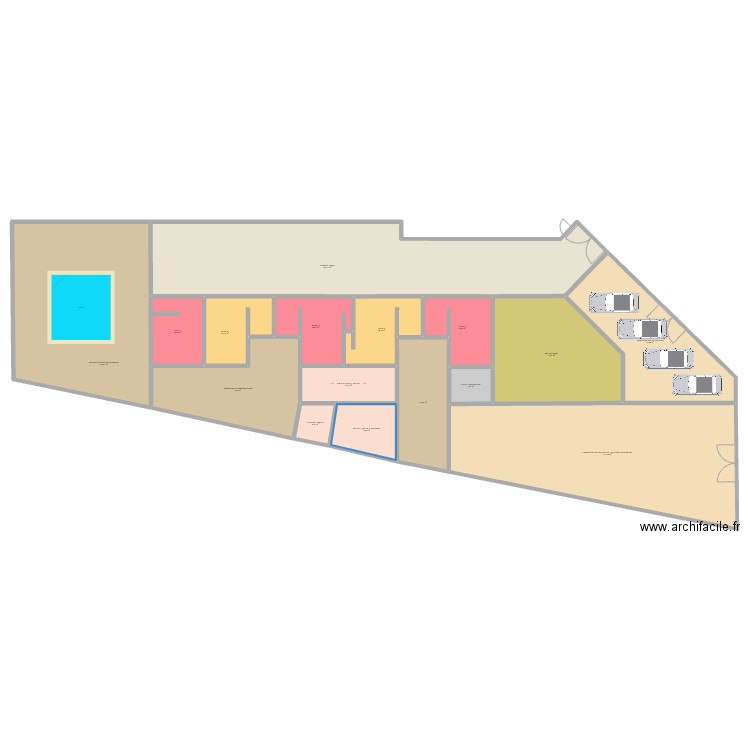 appart 2810A. Plan de 0 pièce et 0 m2
