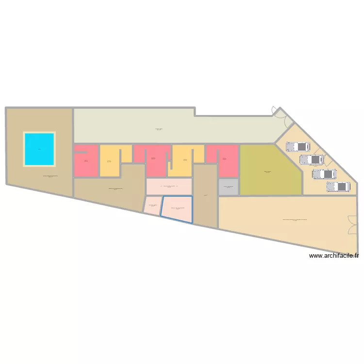 appart 2810A. Plan de 